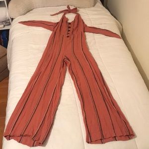 Urban outfitters linen/cotton jumpsuit!